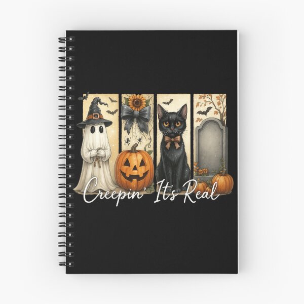 Item preview, Halloween Ghost Pumpkin Spider Cat Gravestone Design designed and sold by Gallory Hive.