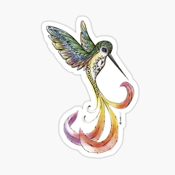 Hummingbird Sticker