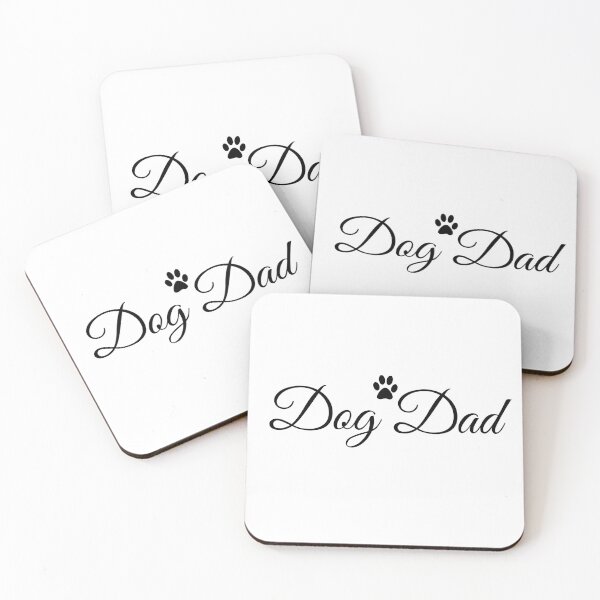 Item preview, Minimalist Dog Dad T-Shirt Elegant Script Pet Lover Gift Men designed and sold by Refinedpaws.