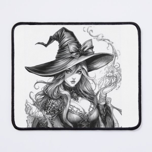 Item preview, Mystical Witch Woman Gothic Illustration designed and sold by BlondeBalance.