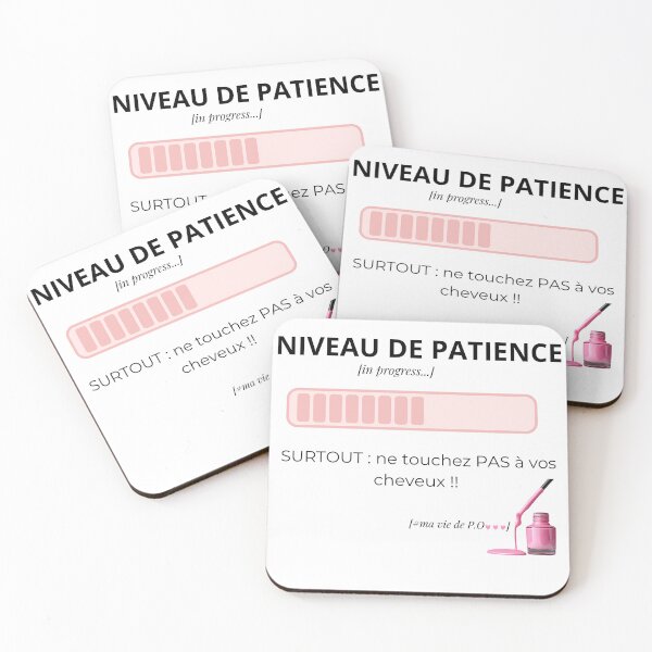 Item preview, Level of patience designed and sold by Fenny-Ly.