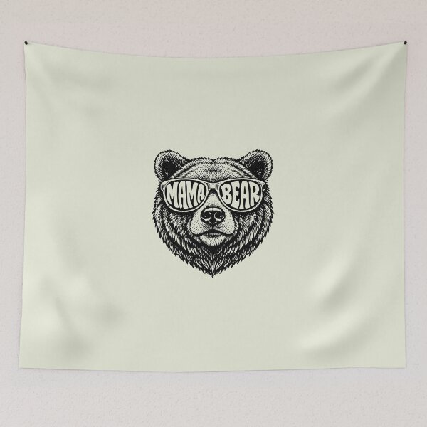 Item preview, Mama Bear Shirt, Mothers Day, Mom Life, Animal Naturel designed and sold by Naviiraart.