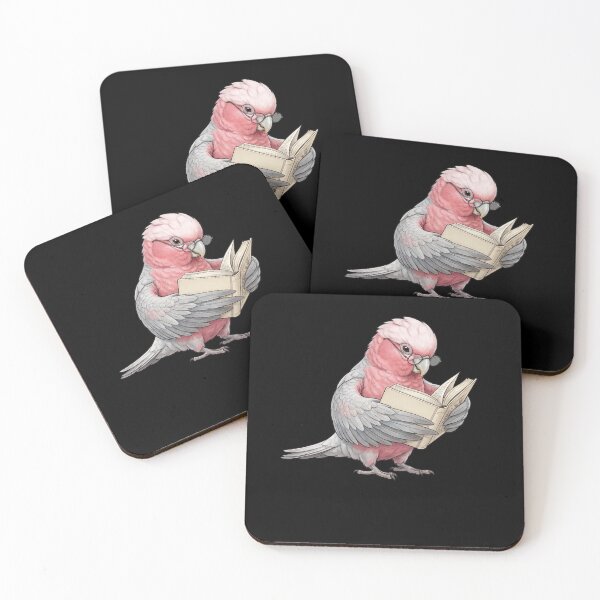 Item preview, Funny Cockatoo Galah Parrots Reading Book Bird Lover designed and sold by TerryConnells.