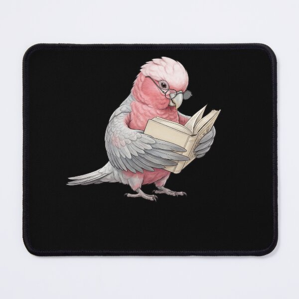 Item preview, Funny Cockatoo Galah Parrots Reading Book Bird Lover designed and sold by TerryConnells.