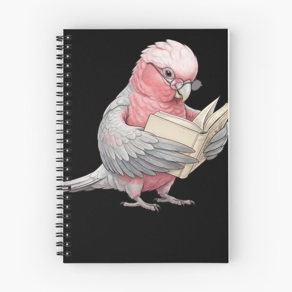 Item preview, Funny Cockatoo Galah Parrots Reading Book Bird Lover designed and sold by TerryConnells.