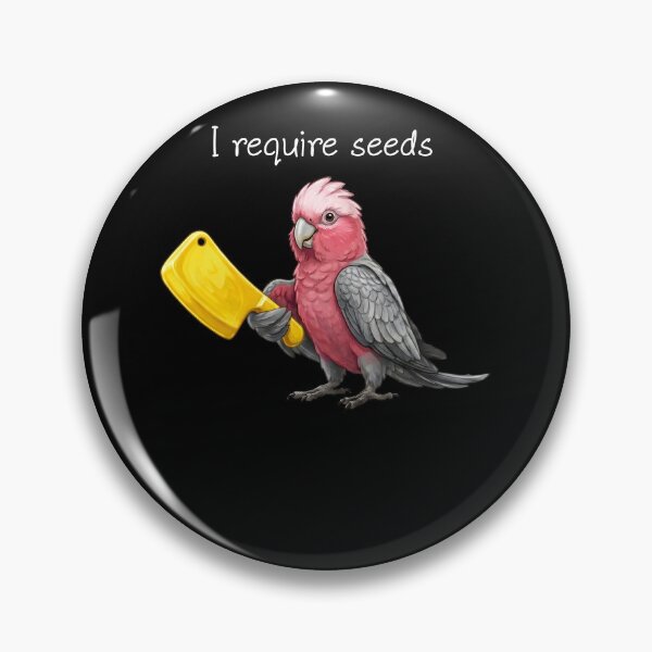 Item preview, Funny Cockatoo Galah Parrot Require Seeds Bird Lover designed and sold by TerryConnells.
