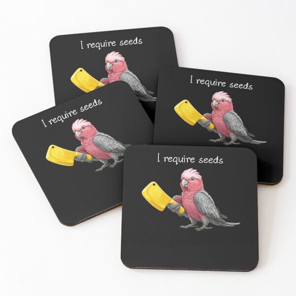 Item preview, Funny Cockatoo Galah Parrot Require Seeds Bird Lover designed and sold by TerryConnells.