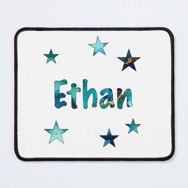 Item preview, Watercolor Name Ethan with Stars designed and sold by katifinell.