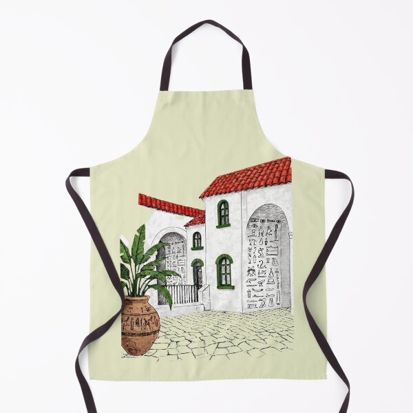 Item preview, Ancient Echoes in Modern Walls - Hieroglyphic Architecture designed and sold by VauxelleArt.