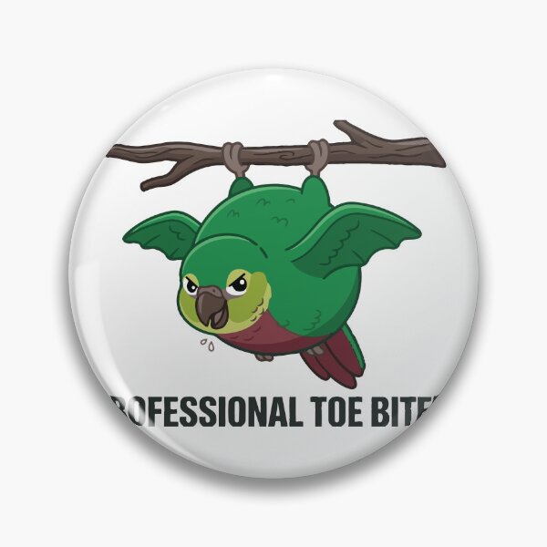 Item preview, Professional Toe Biter Funny Green Cheeked Conure designed and sold by Petzzz.