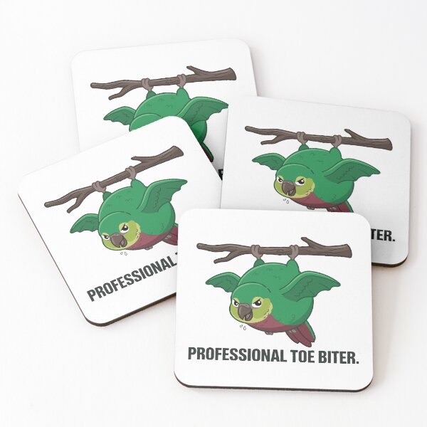 Item preview, Professional Toe Biter Funny Green Cheeked Conure designed and sold by Petzzz.