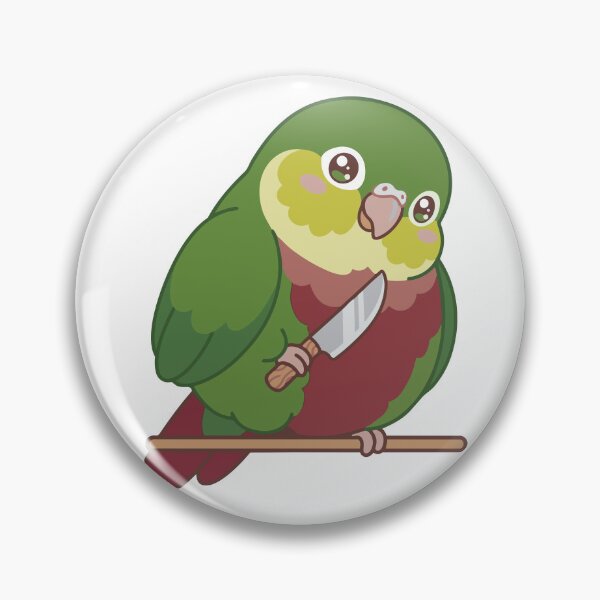 Item preview, I Chose Violence Funny Green Cheeked Conure Meme designed and sold by Petzzz.
