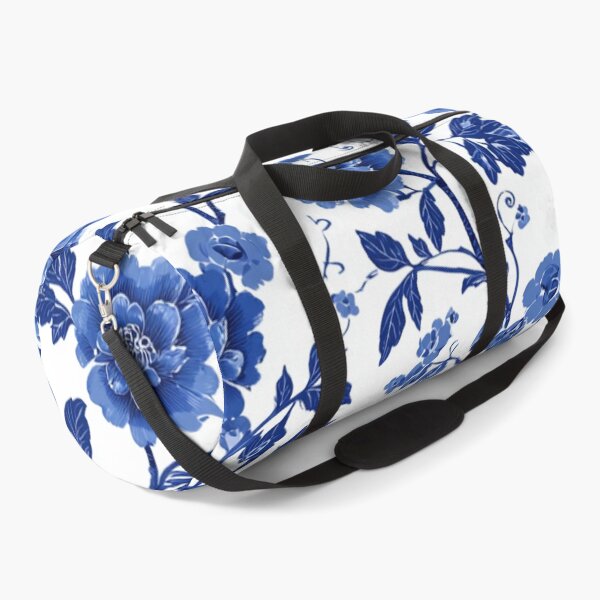 Item preview, Royal Delft Blue Flowers Portuguese Inspired Pattern designed and sold by GrinGalore.