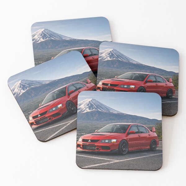 Item preview, EVO 9 FUJI RIDE RALLY RED designed and sold by TheMitsuGuy.