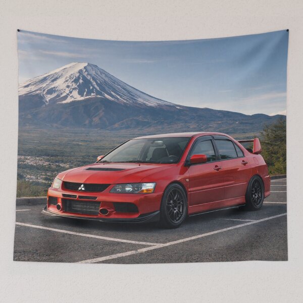 Item preview, EVO 9 FUJI RIDE RALLY RED designed and sold by TheMitsuGuy.