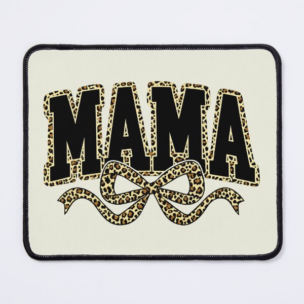 Item preview, Mama Leopard Coquette Bow, Varsity Mama, Mothers Day designed and sold by Naviiraart.
