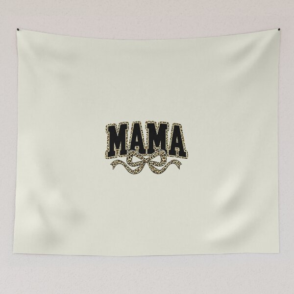 Item preview, Mama Leopard Coquette Bow, Varsity Mama, Mothers Day designed and sold by Naviiraart.