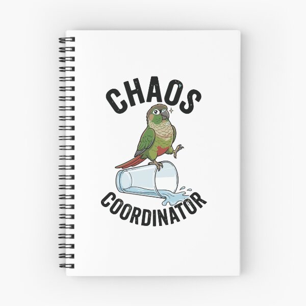 Item preview, Chaos Coordinator Funny Green Cheeked Conure designed and sold by Petzzz.