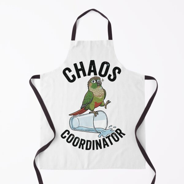 Item preview, Chaos Coordinator Funny Green Cheeked Conure designed and sold by Petzzz.