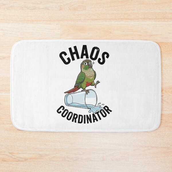 Item preview, Chaos Coordinator Funny Green Cheeked Conure designed and sold by Petzzz.