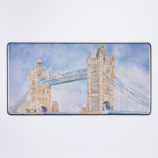 Item preview, Tower bridge watercolour painting designed and sold by SelenePaintings .