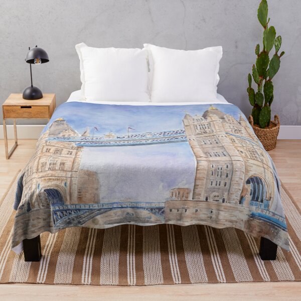 Item preview, Tower bridge watercolour painting  designed and sold by ColorandColor.