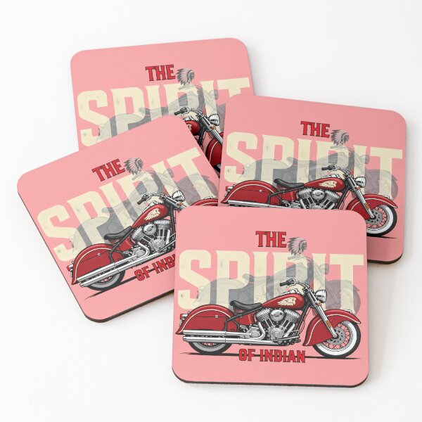 Item preview, The Spirit of Indian Motorcycle – Vintage Classic Bike Design designed and sold by Maximilianos.