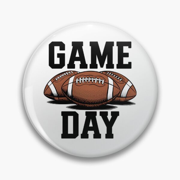 Item preview, Game Day – Football Graphic with Triple Ball Design designed and sold by Frollein S Berlin.