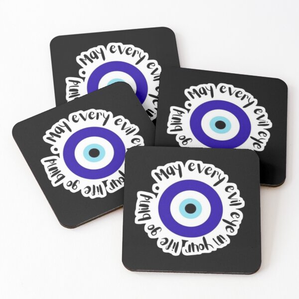 Item preview, Evil Eye Protection Nazar Spiritual Quote Art designed and sold by DESIGN DIMENSION .