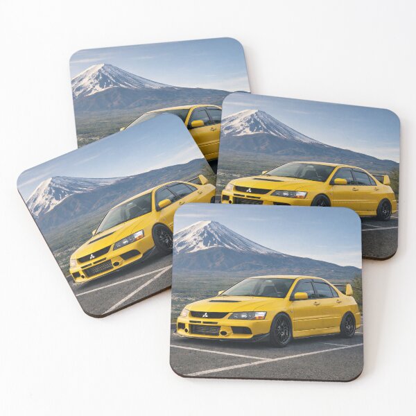Item preview, EVO 9 FUJI RIDE LIGHTNING YELLOW designed and sold by TheMitsuGuy.