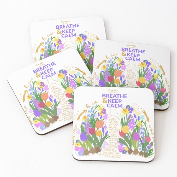 Item preview, Breathe and keep calm designed and sold by bokasin.