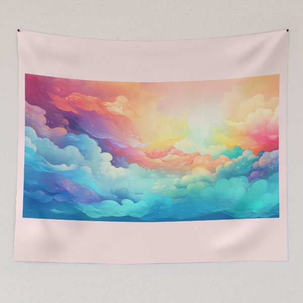 Item preview, Pastel clouds designed and sold by bubblyrainbow.