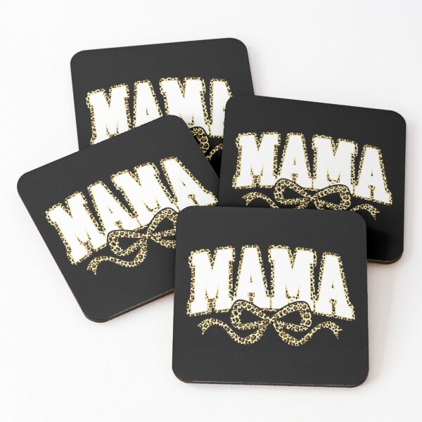 Item preview, Mama Leopard Coquette Bow, Varsity Mama, Mothers Day 2 designed and sold by Naviiraart.