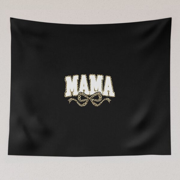 Item preview, Mama Leopard Coquette Bow, Varsity Mama, Mothers Day 2 designed and sold by Naviiraart.