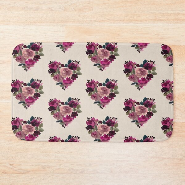 Item preview, Beautiful Romantic Pink Flower Heart Artwork  designed and sold by NivyasArtistry.
