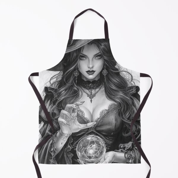 Item preview, Mystical Witch Woman Gothic Illustration designed and sold by BlondeBalance.