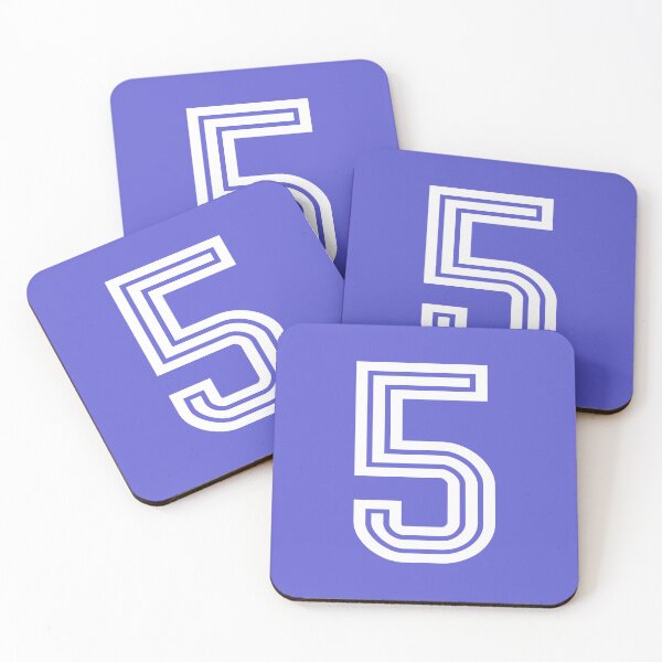 Item preview, Number 5, White Five designed and sold by Jeallan Designs.