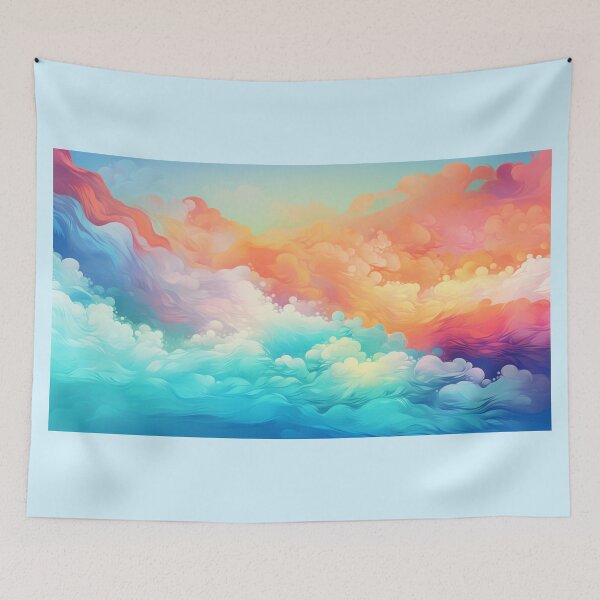 Item preview, Pastel Clouds Bubbles designed and sold by bubblyrainbow.
