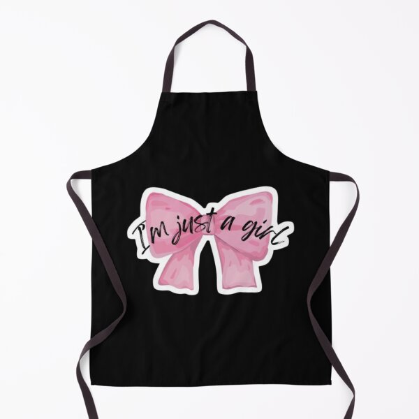 Item preview, I'm Just a Girl Pink Coquette Bow Aesthetic Art designed and sold by DESIGN DIMENSION .