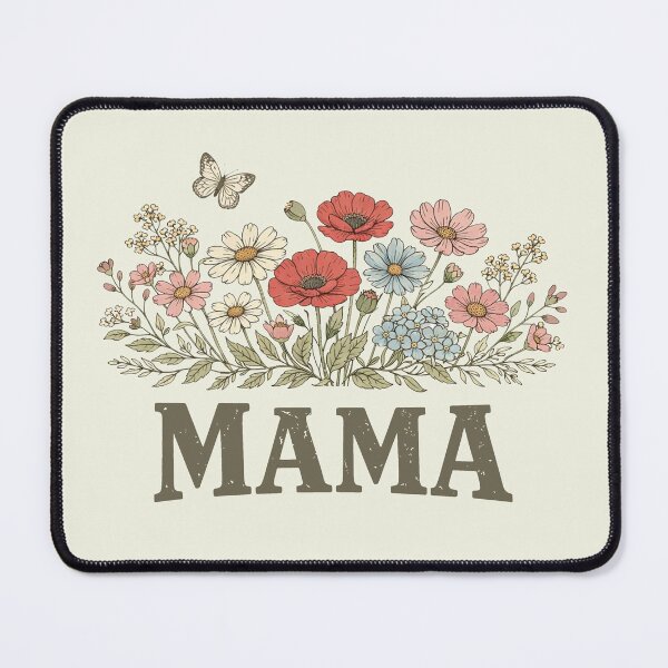 Item preview, Mama Floral, Mom Shirt With Names, Funny Mother's Day designed and sold by Naviiraart.