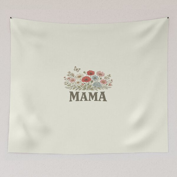 Item preview, Mama Floral, Mom Shirt With Names, Funny Mother's Day designed and sold by Naviiraart.