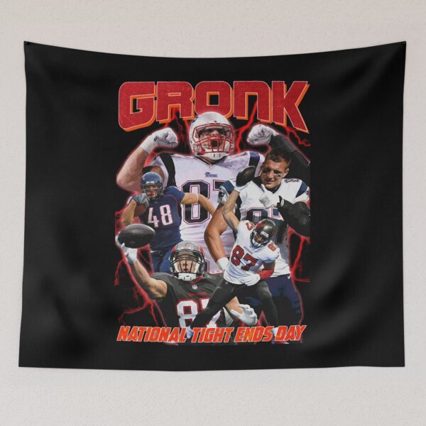 Item preview, GRONK National Tight Ends Day designed and sold by Clothesdesigns.