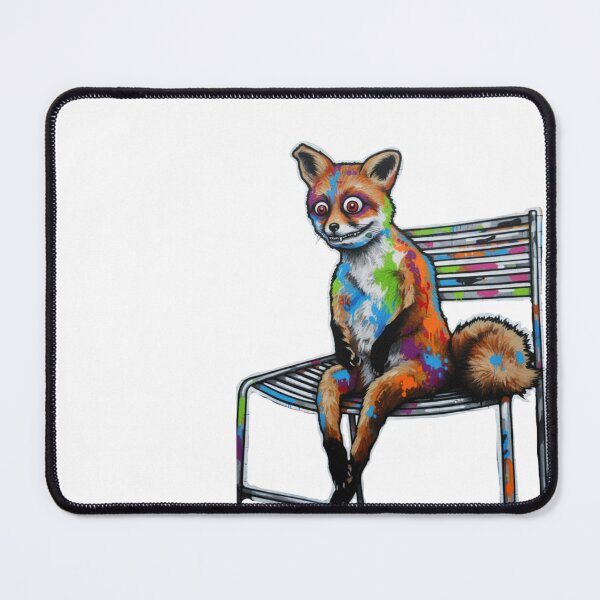 Item preview, Vibrant Urban Fox: A Graffiti Masterpiece designed and sold by MessyButQualified.