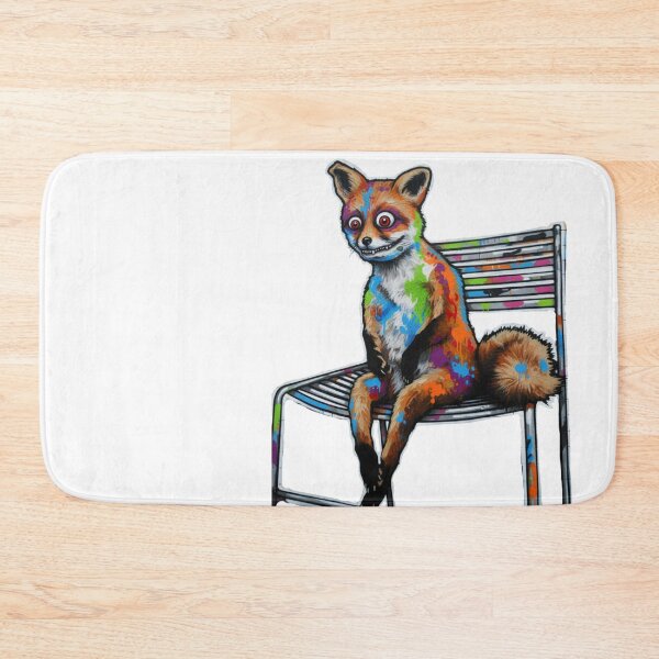 Item preview, Vibrant Urban Fox: A Graffiti Masterpiece designed and sold by MessyButQualified.