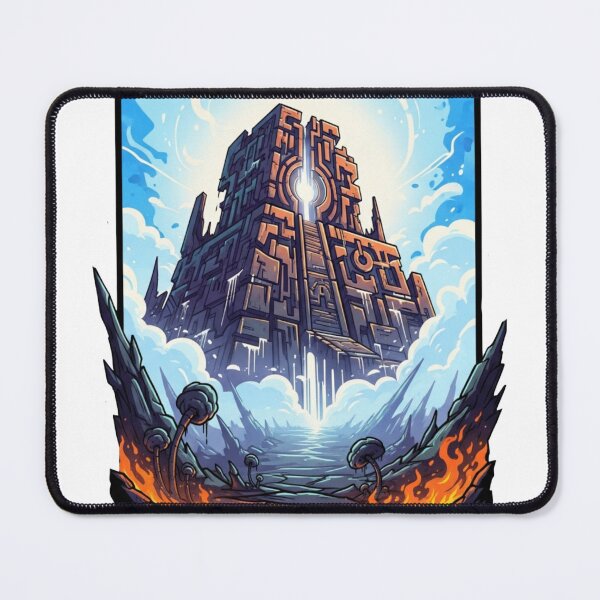 Item preview, Ancient Mystic Tower Gateway to a Lost Realm designed and sold by Dzblack.