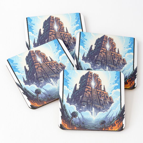 Item preview, Ancient Mystic Tower Gateway to a Lost Realm designed and sold by Dzblack.