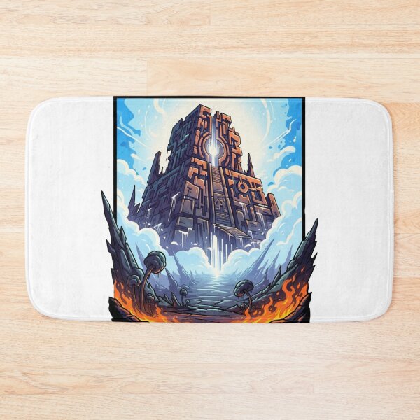 Item preview, Ancient Mystic Tower Gateway to a Lost Realm designed and sold by Dzblack.