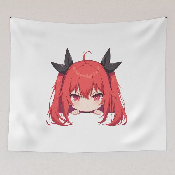 Item preview, Kotori Itsuka Date A Live Chibi Angry Pout designed and sold by 108Recordings.