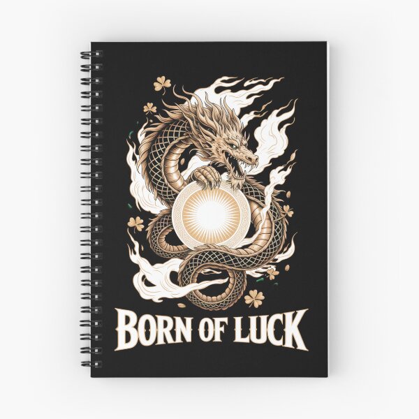 Item preview, Born Of Luck – Bronze Serpent Dragon Radiant Orb Shamrock St. Patrick's Day designed and sold by DarylWelsh2024.