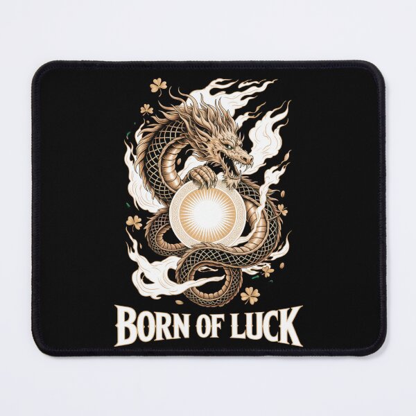 Item preview, Born Of Luck – Bronze Serpent Dragon Radiant Orb Shamrock St. Patrick's Day designed and sold by DarylWelsh2024.